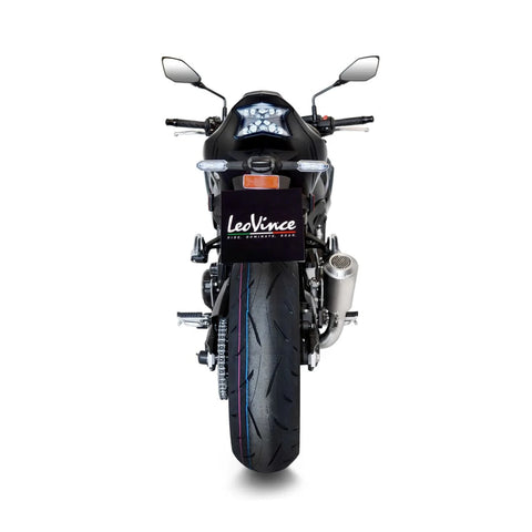 LeoVince LV-10 Slip-on Muffler Stainless Steel Ece Kawasaki (15239)