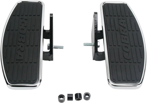 Cobra Classic Front Floorboard Kit Chrome (06-1615)