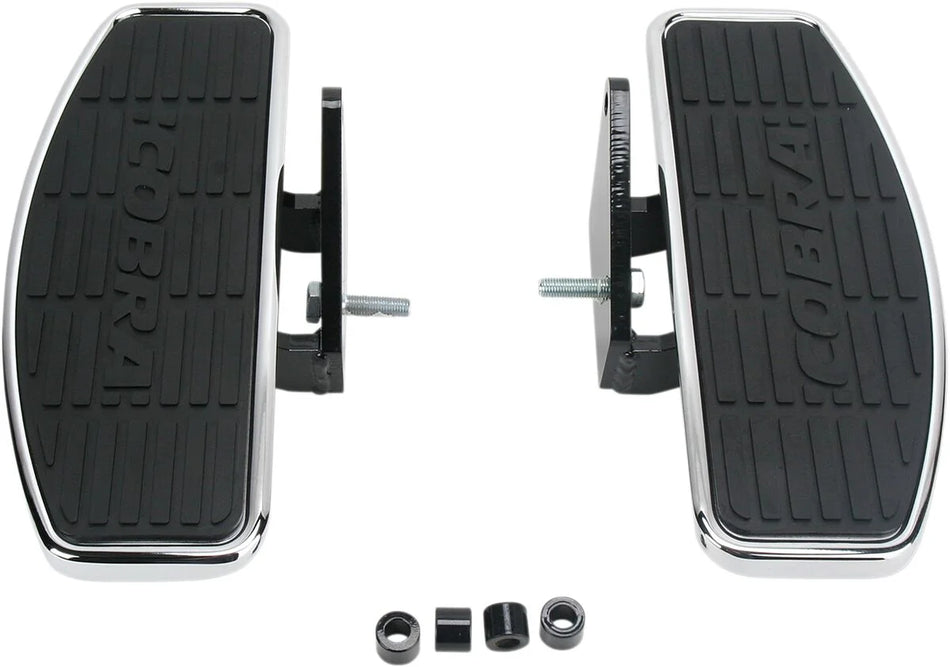 Cobra Classic Front Floorboard Kit Chrome (06-1615)