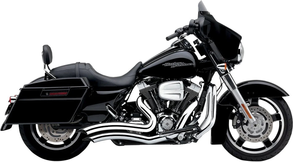 Cobra Speedster Shorts Swept Exhaust Chrome with PowerPort (6230)