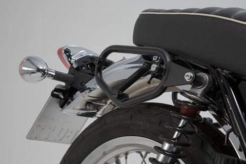 SW-Motech Legend Gear LC2 Side Bag System Black Edition — Kawasaki W 800 / Street
