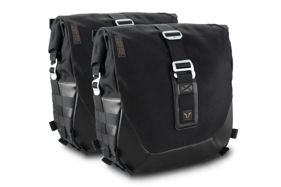 SW-Motech Legend Gear LC2 Side Bag System Black Edition — Kawasaki W 800 / Street