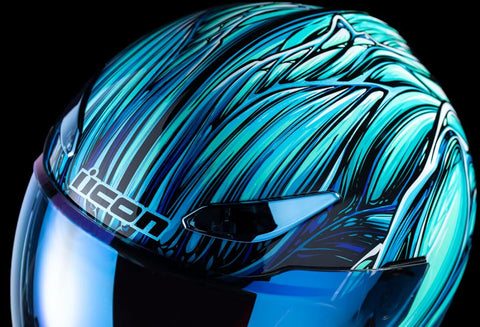 ICON Domain Nouveau Full Face Helmet Blue
