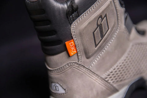 ICON Stormhawk Waterproof Boots Grey