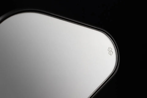 Gilles Tooling STRATOS Motorcycle Bar End Mirror M12 Matt Black