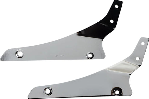 Cobra Tall Round Sissy Bar Chrome with Pad (02-7660)