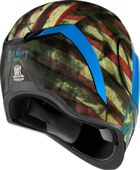 ICON Airform Old Glory Helmet Blue/Red/White