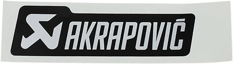 Akrapovic Sticker Akrapovic Mono Logo 135 X 40 Mm Black/ Silver