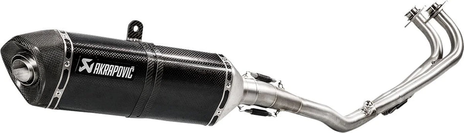 Akrapovic Racing Line Complete System Stainless Steel & Carbon Sym Maxsym Tl