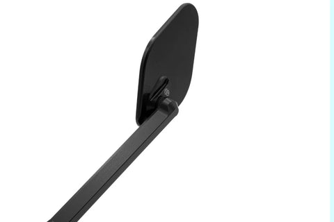 Gilles Tooling STRATOS Motorcycle Mirror Left Matt Black (M03-04-L-BD)