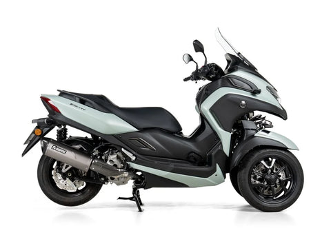 Akrapovic Slip-on Line Muffler Stainless Steel & Carbon End Cap Yamaha Tricity / X-Max