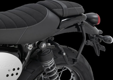 SW-Motech SLC Side Carrier Left Black Triumph Street Twin/ Scrambler/ Cup, Thruxton Tfc