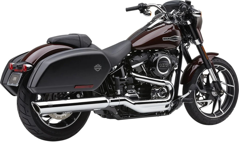 Cobra 909 Twins Muffler Chrome