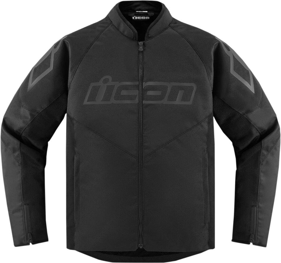 ICON Hooligan CE Textile Jacket Black