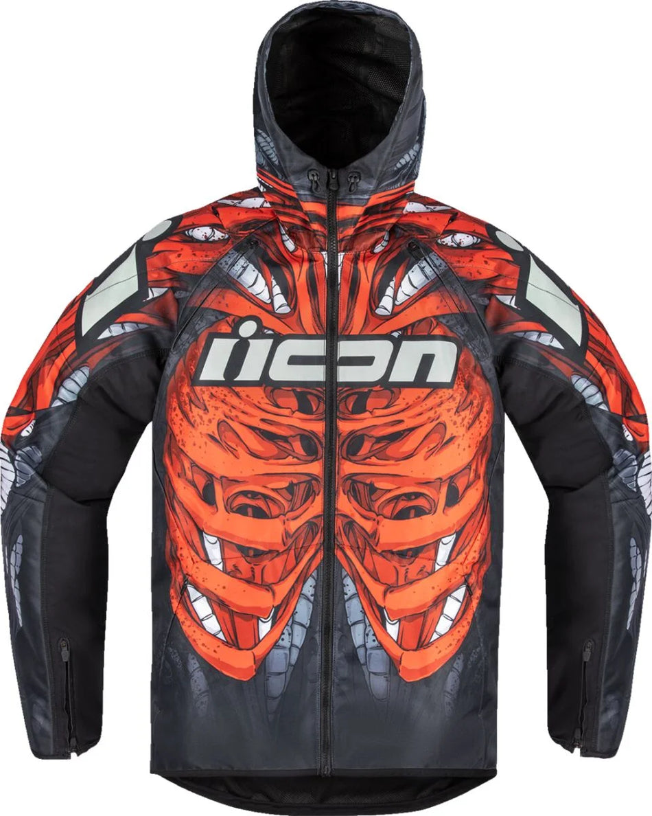 ICON Airform Manik'R Textile Jacket Red