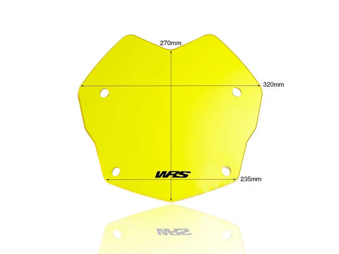 WRS Rally Windscreen Yellow