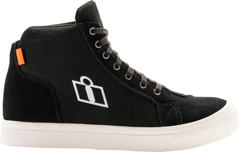 ICON Carga CE Boots Black/White