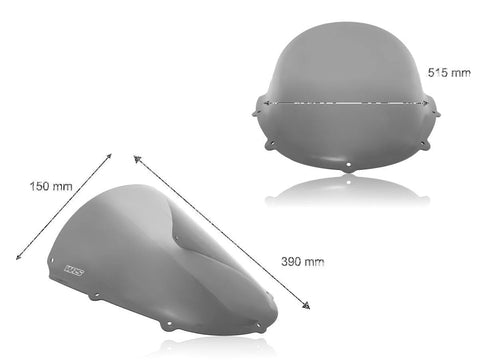 WRS Race Windscreen Dark Smoked (AP015FS)