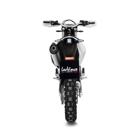 LeoVince LV One EVO Stainless Steel Exhaust System with CAT Husqvarna Enduro / Supermoto