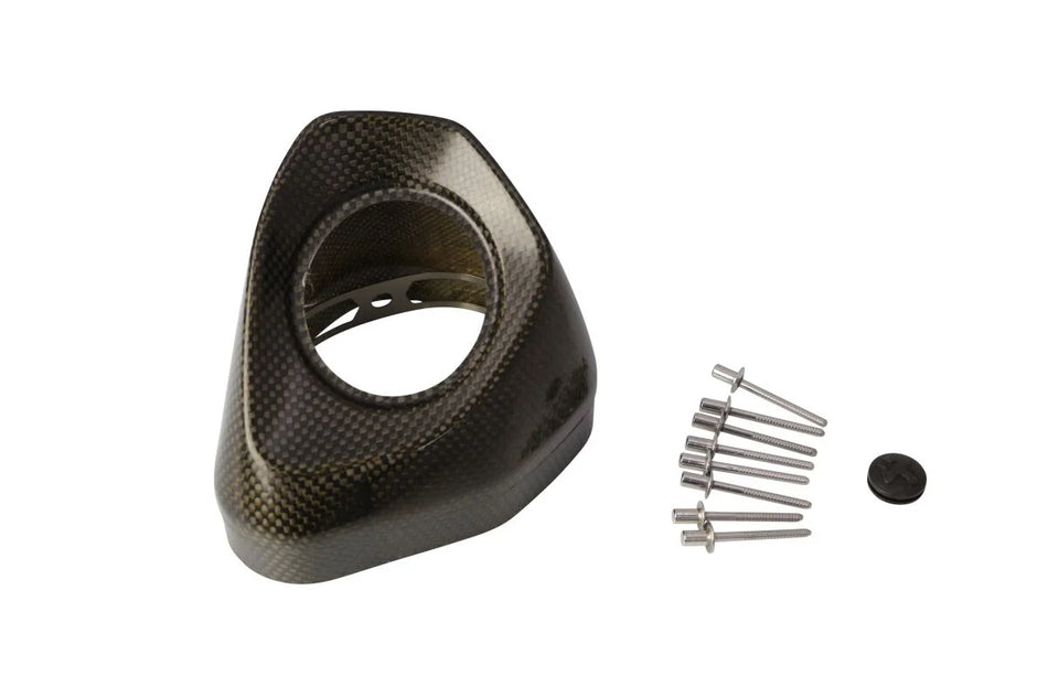 Akrapovic End Cap Set Carbon Black Universal (V-EC173)