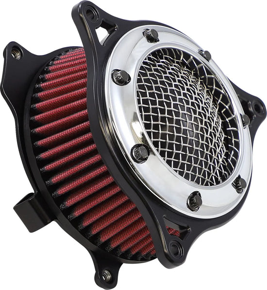 Cobra Air Cleaner Chrome/Black