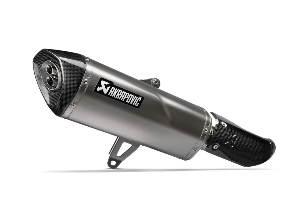 Akrapovic Slip-on Line Muffler Stainless Steel & Carbon End Cap Yamaha Tricity / X-Max