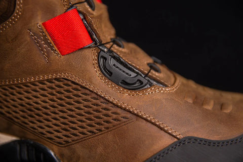 ICON Stormhawk Waterproof Boots Brown