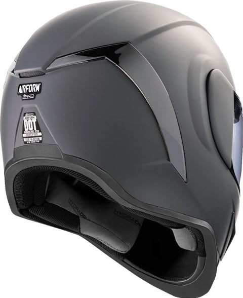 ICON Airform Dark Helmet Rubatone Black