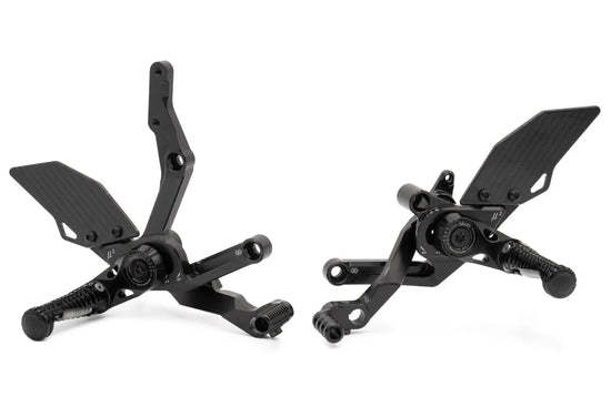 Gilles Tooling MUE2 Adjustable Rearset Black (MUE2-D05-B)