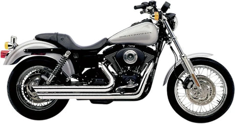 Cobra Speedster Slash Down Exhaust Chrome with PowerPort (6855)