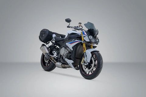 SW-Motech PRO Blaze H Saddlebag Set with Edge Protection & Heat Guard — BMW S 1000 R / S 1000…