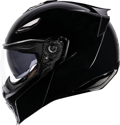 ICON Threshold Modular Helmet Gloss Black
