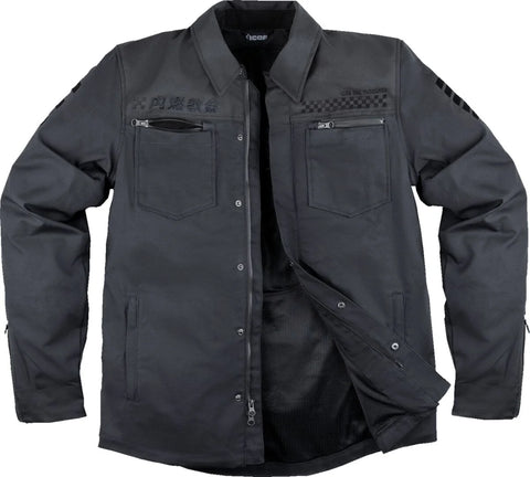 ICON Upstate Canvas National Textile Jacket Black