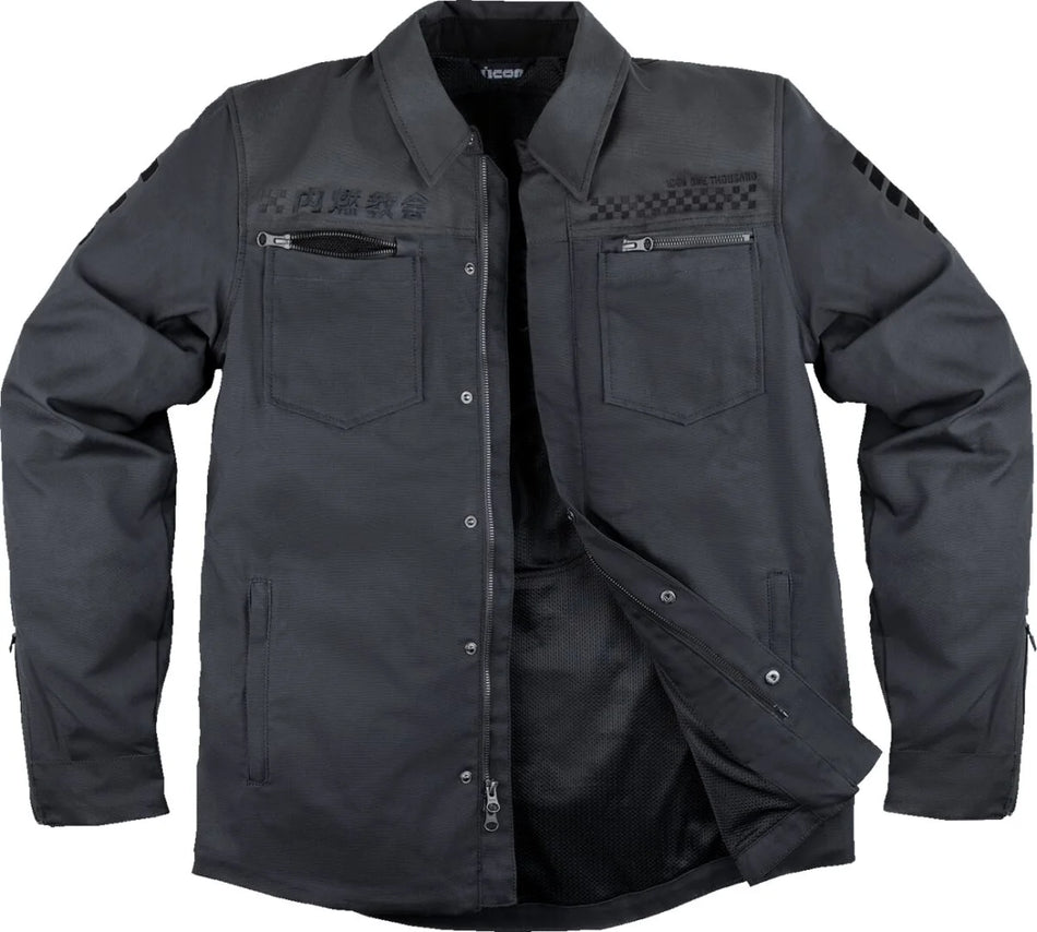 ICON Upstate Canvas National Textile Jacket Black