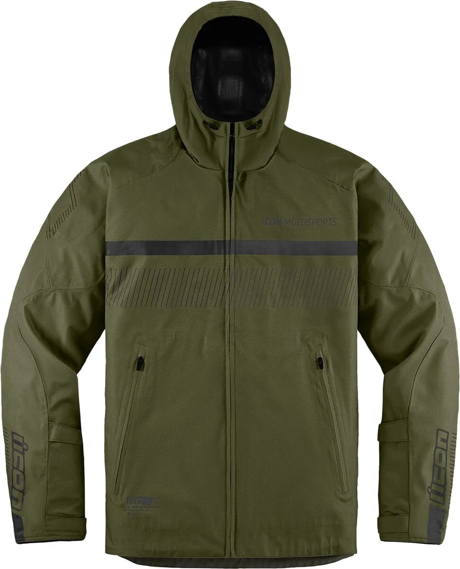 ICON PDX3 CE Textile Jacket Olive
