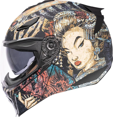 ICON Threshold Odokuro Modular Helmet Black