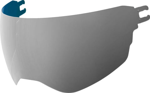 ICON Ultraflite Warboy Chrome Dropshield Ultra Visor