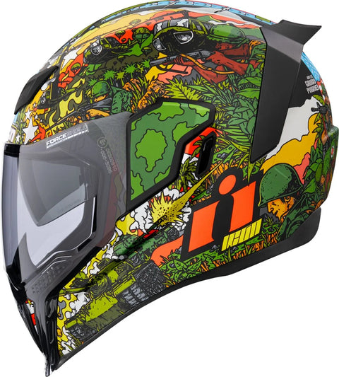 ICON Airflite GP23 Helmet Green