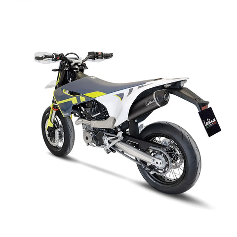 LeoVince Nero Slip-on Mufflers Ece/EU Husqvarna Enduro / Supermoto