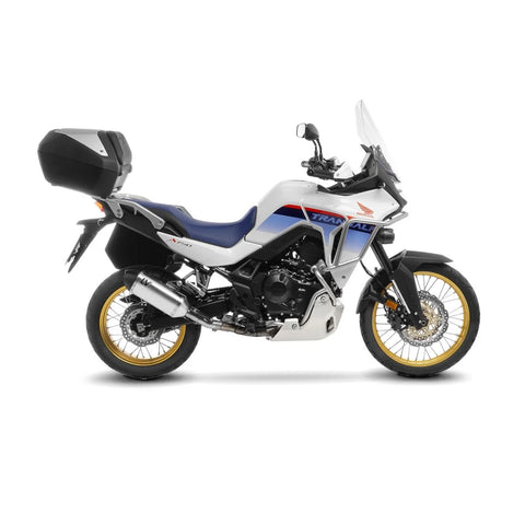 LeoVince LV-14 Stainless Steel Slip-on Muffler Ece Honda Transalp