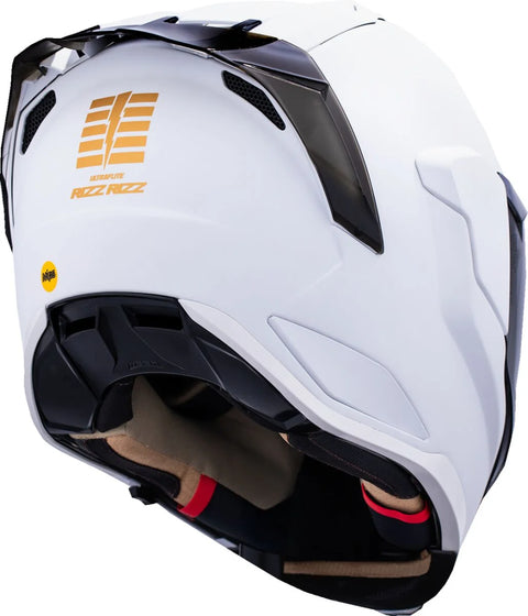ICON Ultraflite Rizz Rizz MIPS Helmet White