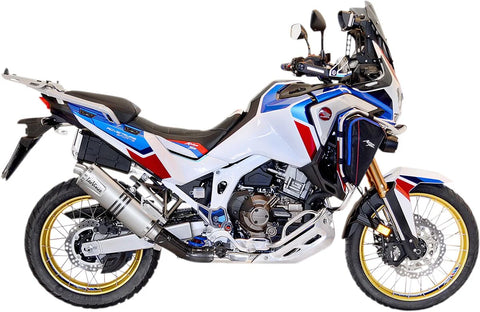 LeoVince LV One EVO Stainless Steel Slip-on Muffler Ece Honda Africa Twin