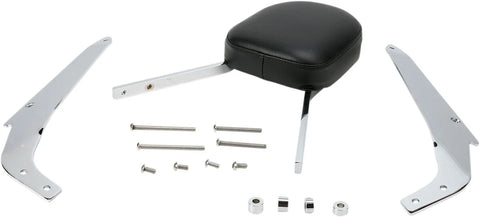 Cobra Tall Square Sissy Bar Chrome with Pad (02-5342)