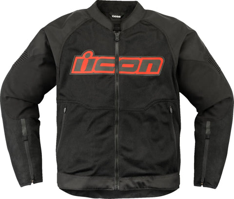 ICON Overlord 3 Mesh Textile Jacket Black/Dark Grey