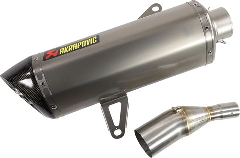 Akrapovic Slip-on Line Muffler Stainless Steel Carbon End Cap Yamaha X-Max (S-Y3SO1-HRSS/1)