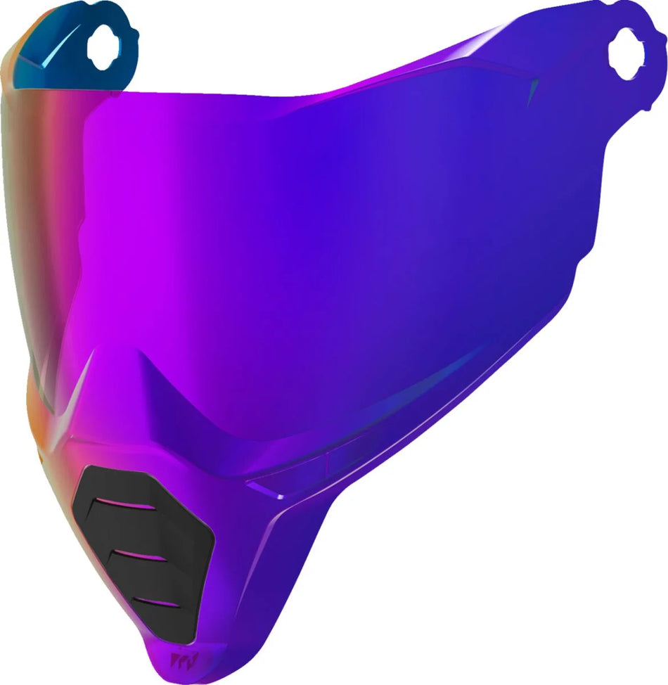 ICON Ultraflite DOT Blurple Purple Ultrashield Visor