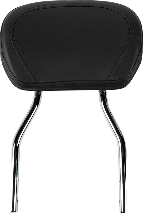 Cobra Tall Round Sissy Bar Chrome with Pad (02-7660)