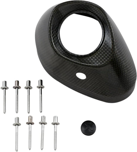 Akrapovic Replacement End Cap Carbon Universal (V-EC78)