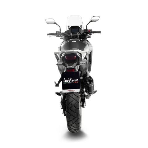 LeoVince LV One EVO Black Edition Slip-One Muffler Ece Honda Transalp