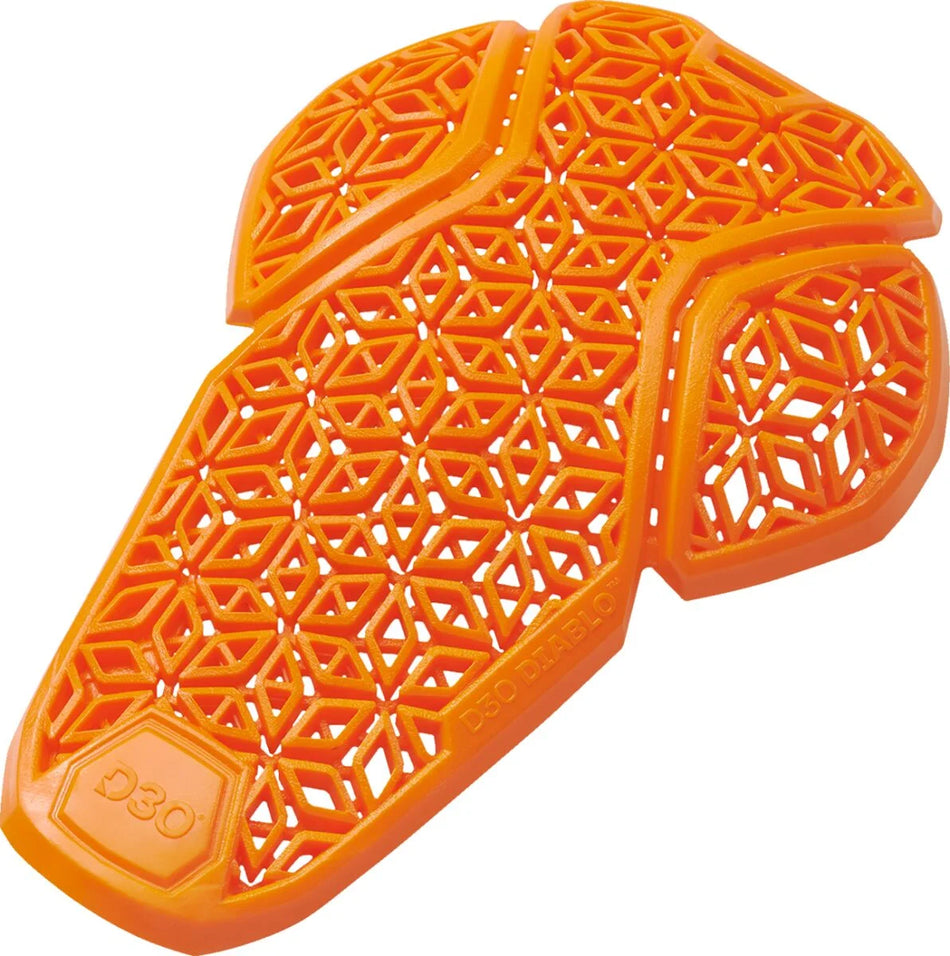 ICON D3O Diablo Level 1 Knee/Elbow Guards Orange